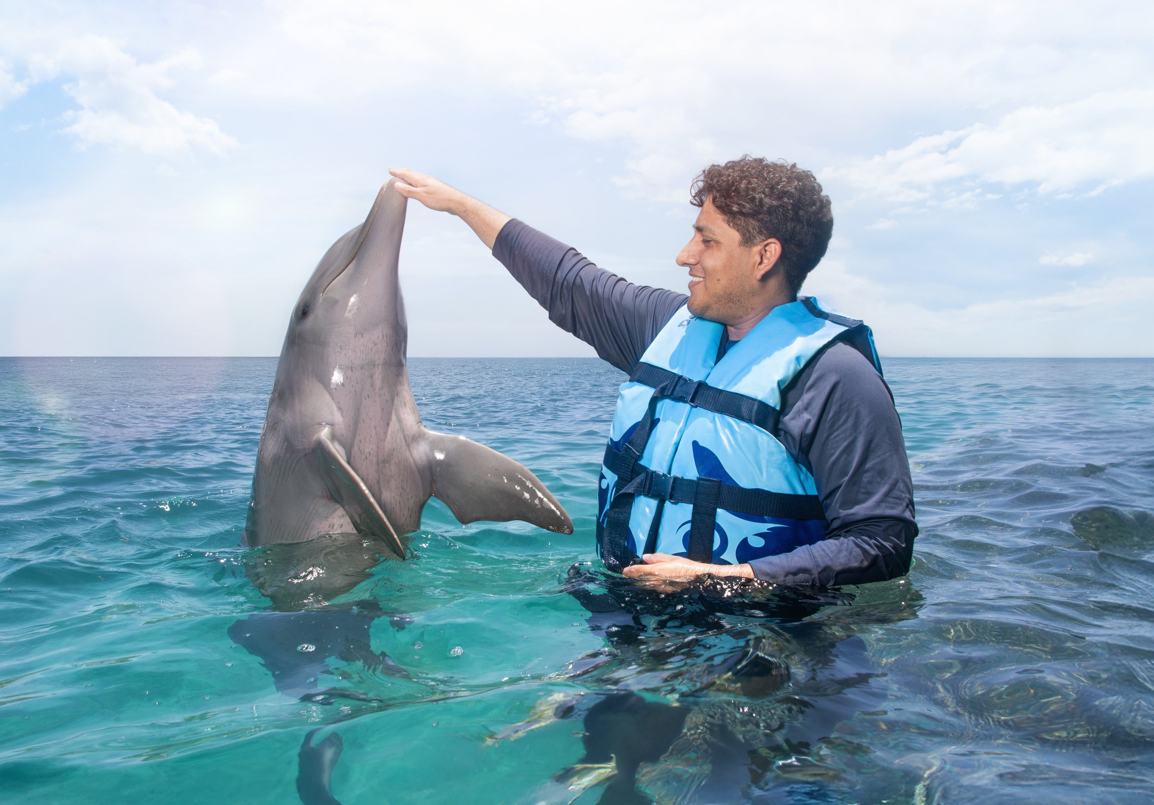 Nado con Delfines Encounter en Riviera Maya
