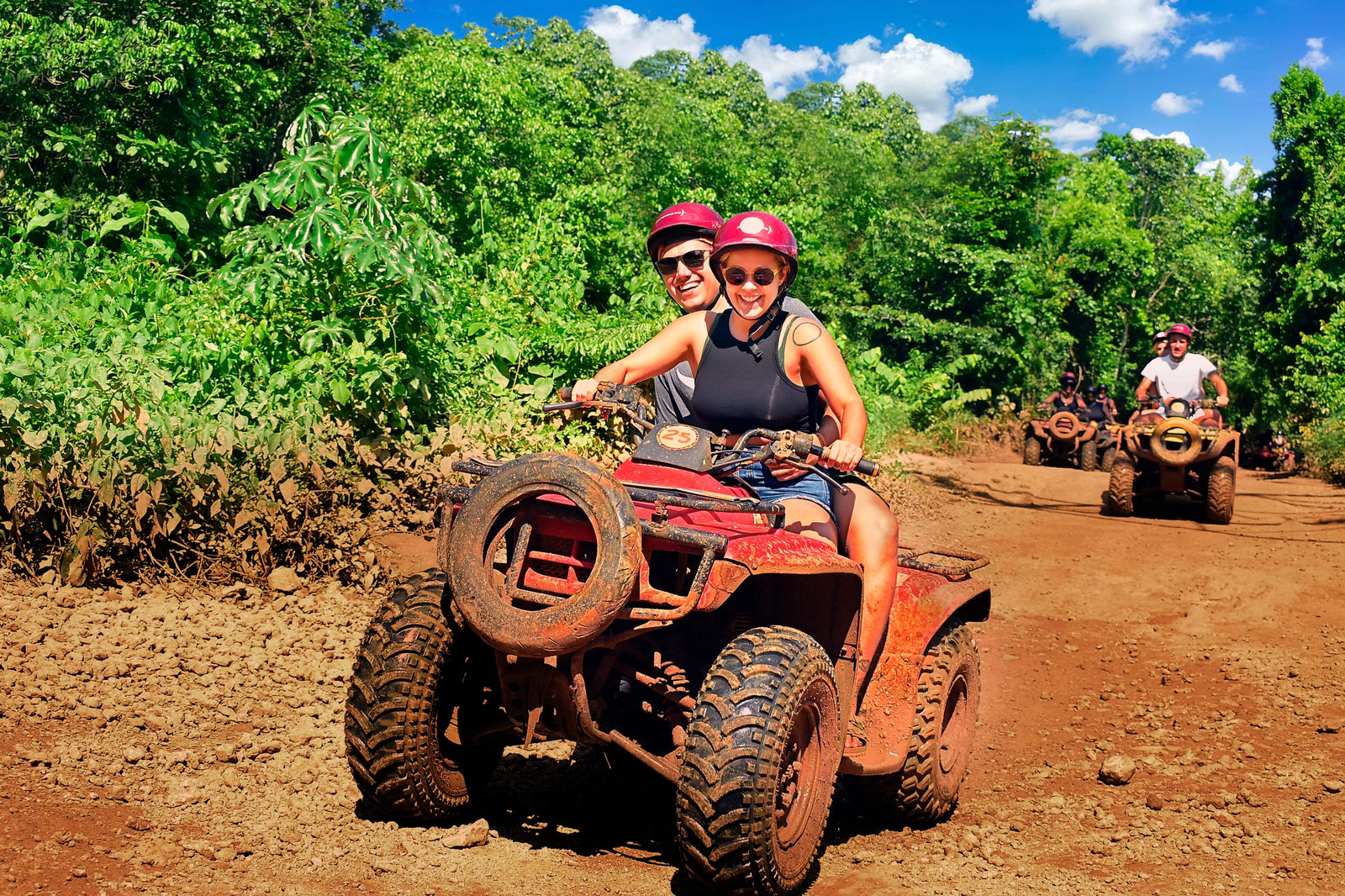 Cuatrimotos, Cenote y Tirolesa