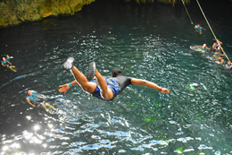 Cuatrimotos, Cenote y Tirolesa