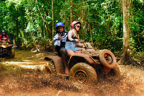 Cuatrimotos, Cenote y Tirolesa
