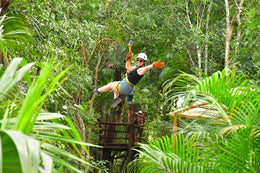 Cuatrimotos, Cenote y Tirolesa